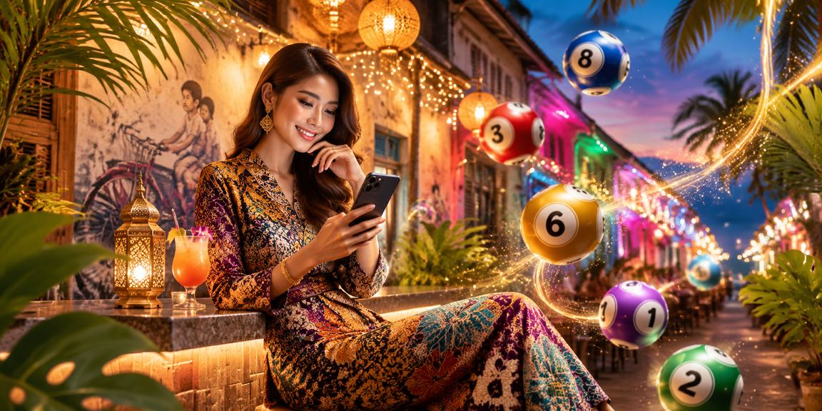 Suasana permainan bertemakan batik di Penang