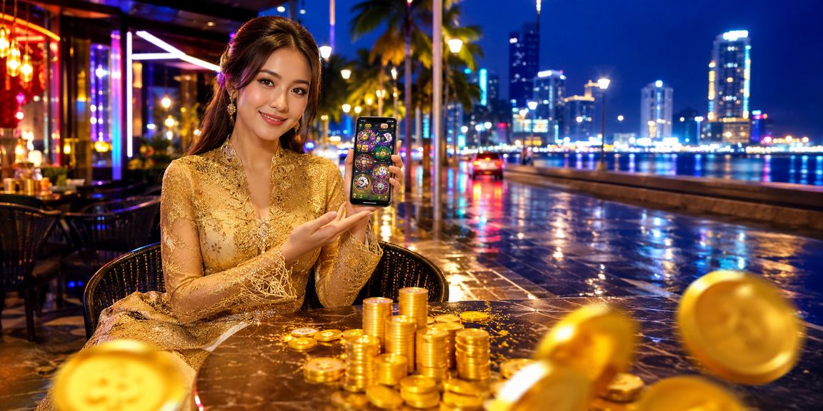 Pengguna di Penang mengakses platform kasino mudah alih dengan pakaian kebaya